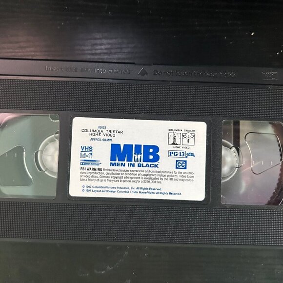 Men In Black (VHS, 1997) - Picture 5 of 5